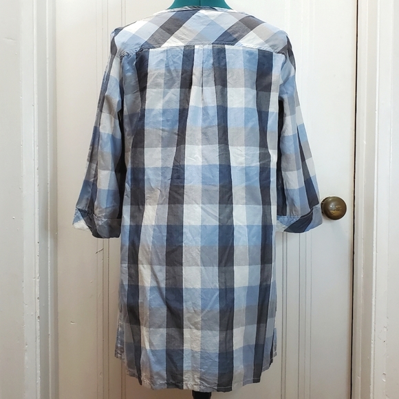 Muji Plaid Shift Dress or Tunic - Picture 2 of 5